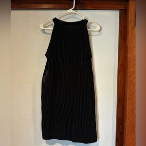 Summersalt Black Knit Swim Coverup